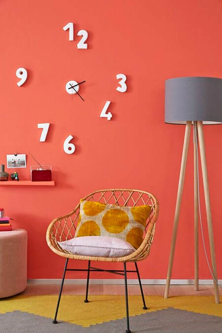 Uliving - Living Coral - How to use the Pantone color 2019 Decor